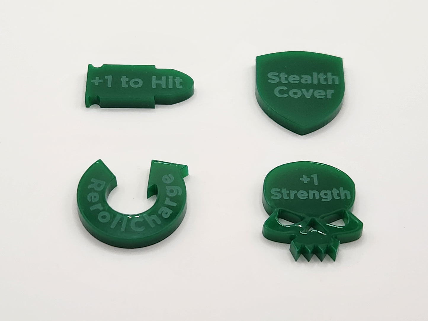 Orks Taktikal Brigade Lissen 'Ere Taktiks Tokens for Warhammer 40000 10th Edition