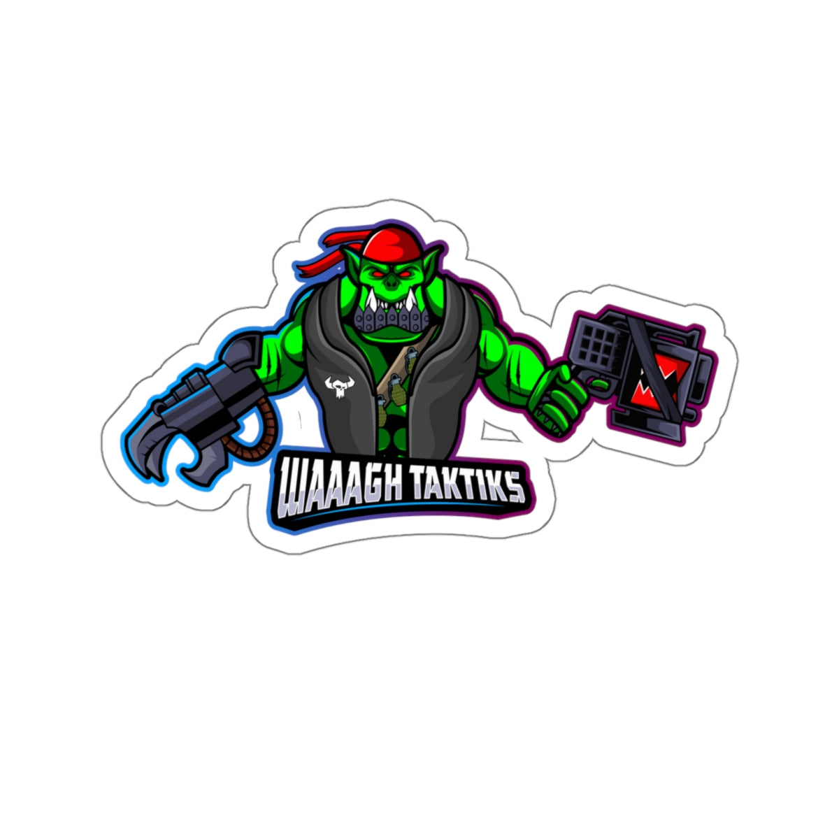 WAAAGH Taktiks Stickers