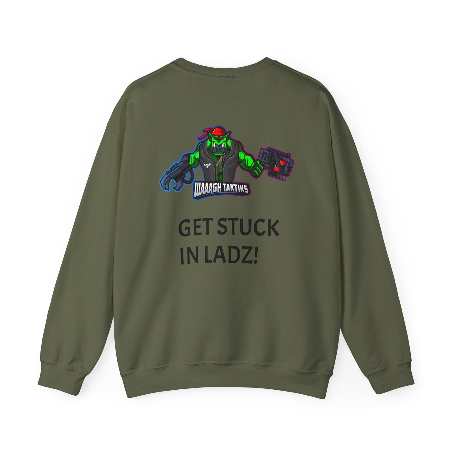 Stay Warm and Waaagh Ready! WAAAGH TAKTIKS Unisex Heavy Blend™ Crewneck Sweatshirt